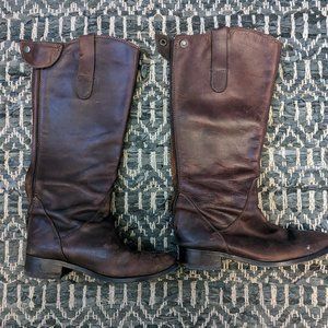 Steve Madden Riding Over the Knee Boot Brown